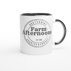Not Today! Mug with Color Inside - [farm_afternoons]