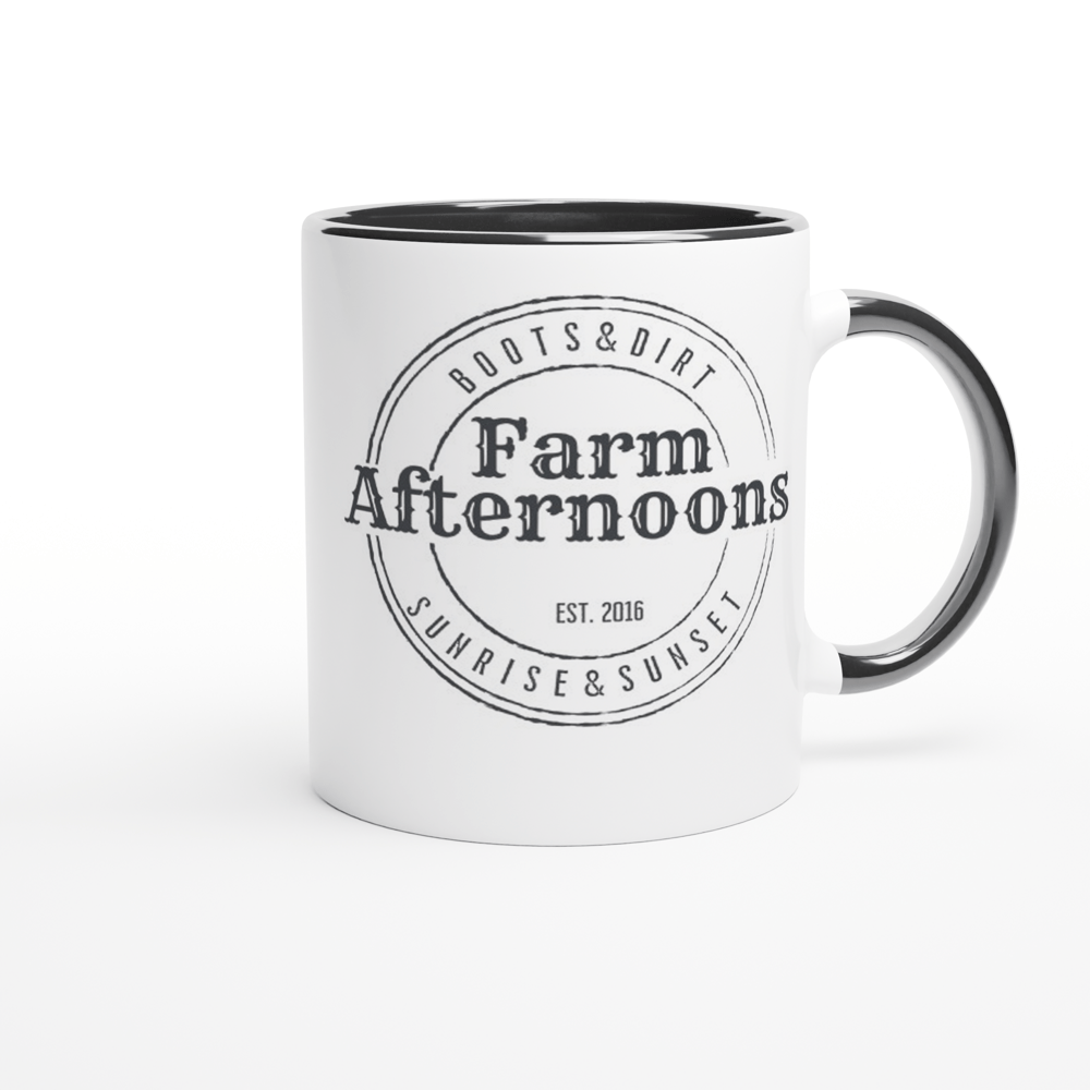 Not Today! Mug with Color Inside - [farm_afternoons]
