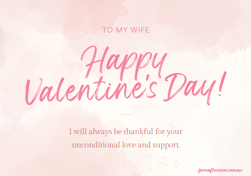 To My Wife E-Card - [farm_afternoons]