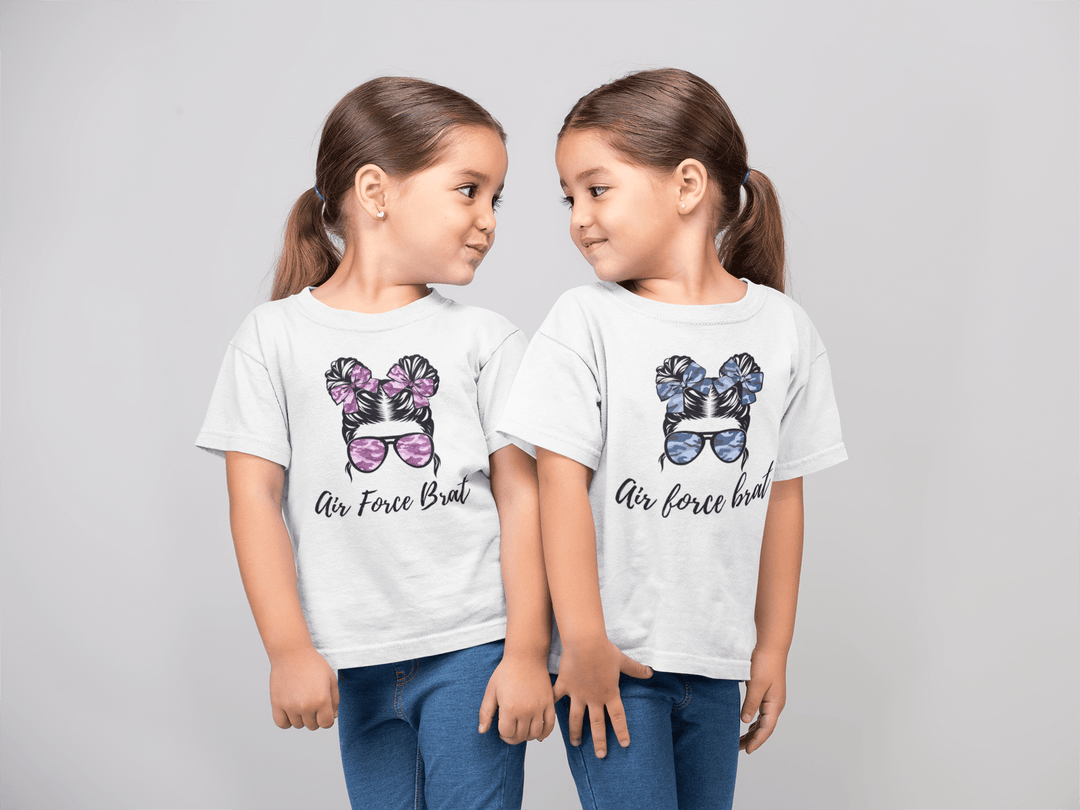 Girls Air Force Brat T-shirt - [farm_afternoons]