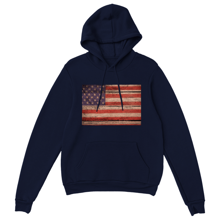 Men's USA - Classic Pullover Hoodie - [farm_afternoons]