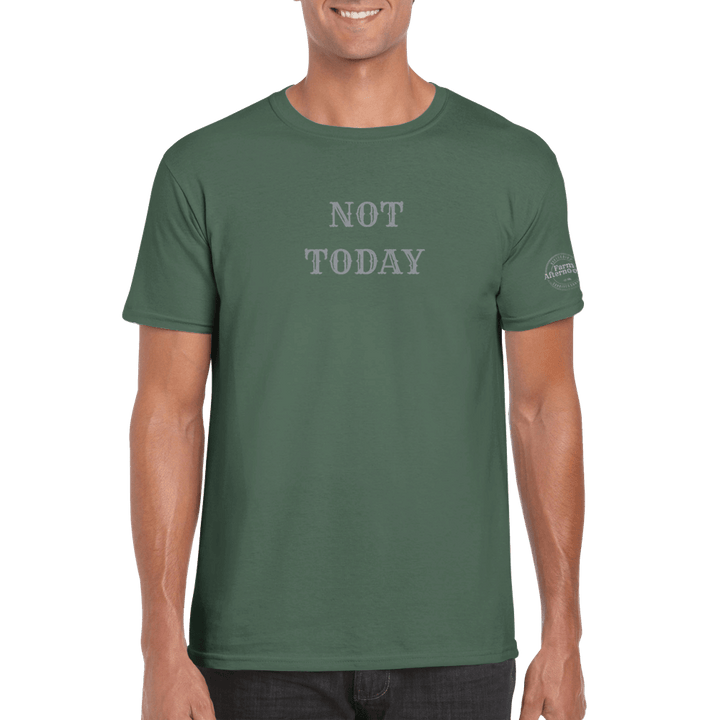 Men's Not Today Branded T-shirt - [farm_afternoons]