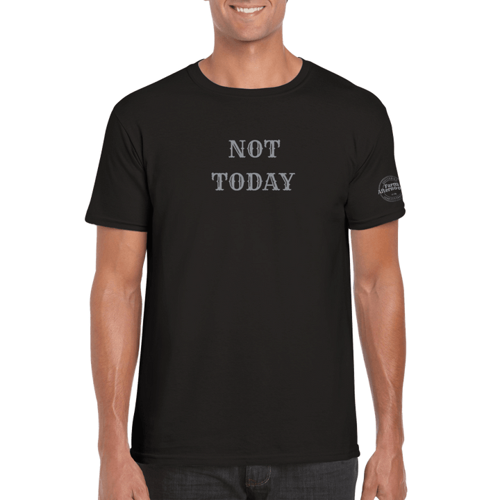 Men's Not Today Branded T-shirt - [farm_afternoons]