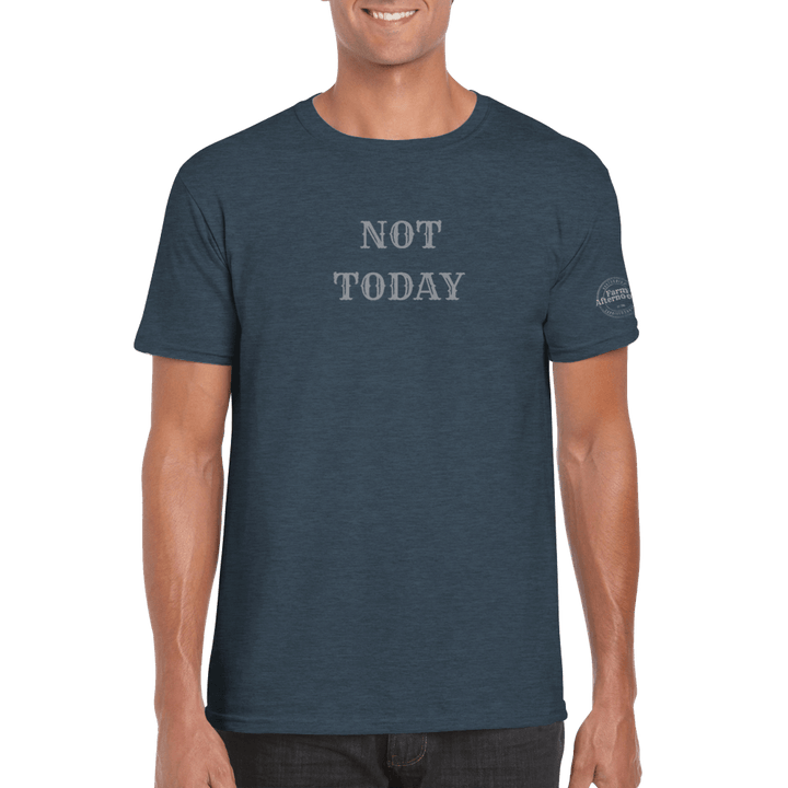 Men's Not Today Branded T-shirt - [farm_afternoons]