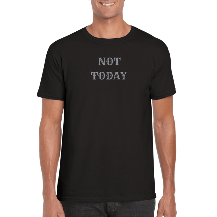 Mens's Not Today T-shirt - [farm_afternoons]