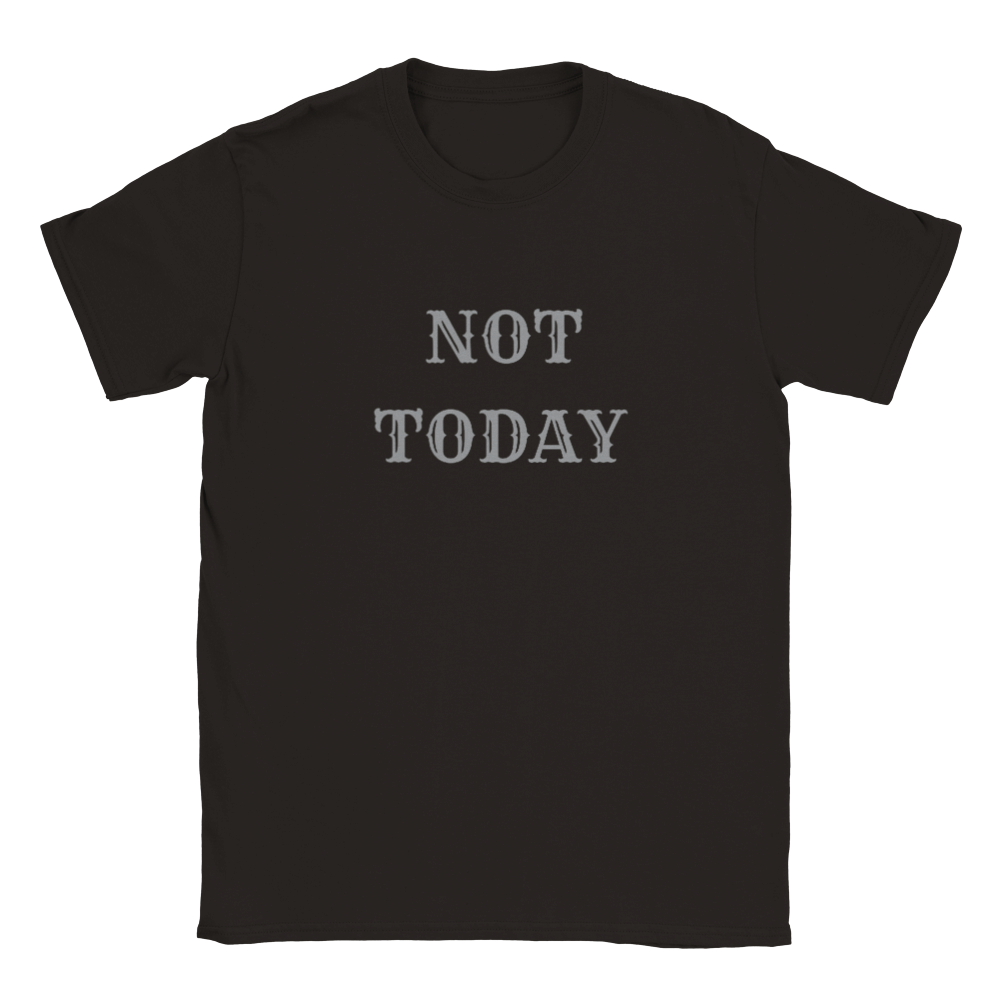 Mens's Not Today T-shirt - [farm_afternoons]