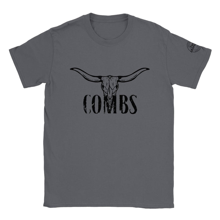 Men's Black Combs T-shirt - [farm_afternoons]