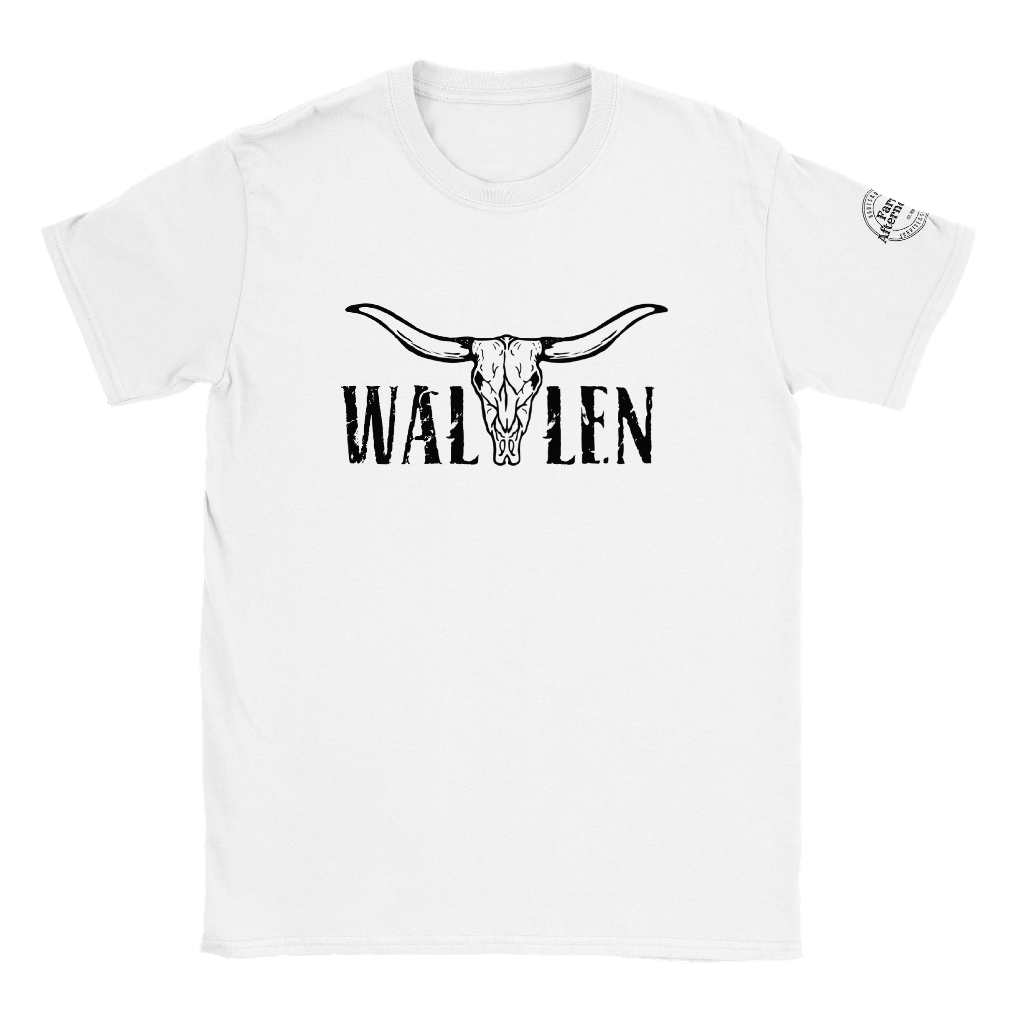 Men's Black Wallen T-shirt - [farm_afternoons]