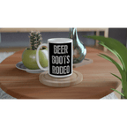 Beer Boots Rodeo - 15oz Ceramic Mug - [farm_afternoons]