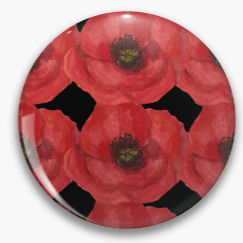 Poppies Pin - [farm_afternoons]