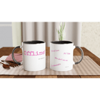 Offline! 11oz Ceramic Mug with Color Inside - [farm_afternoons]