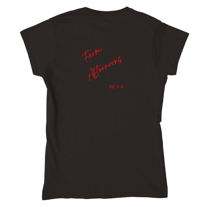 Women's Lumber Jack Hearts T-shirt - [farm_afternoons]