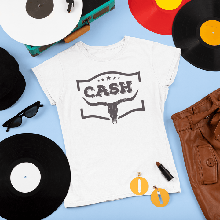 Womens Cash T-shirt - [farm_afternoons]