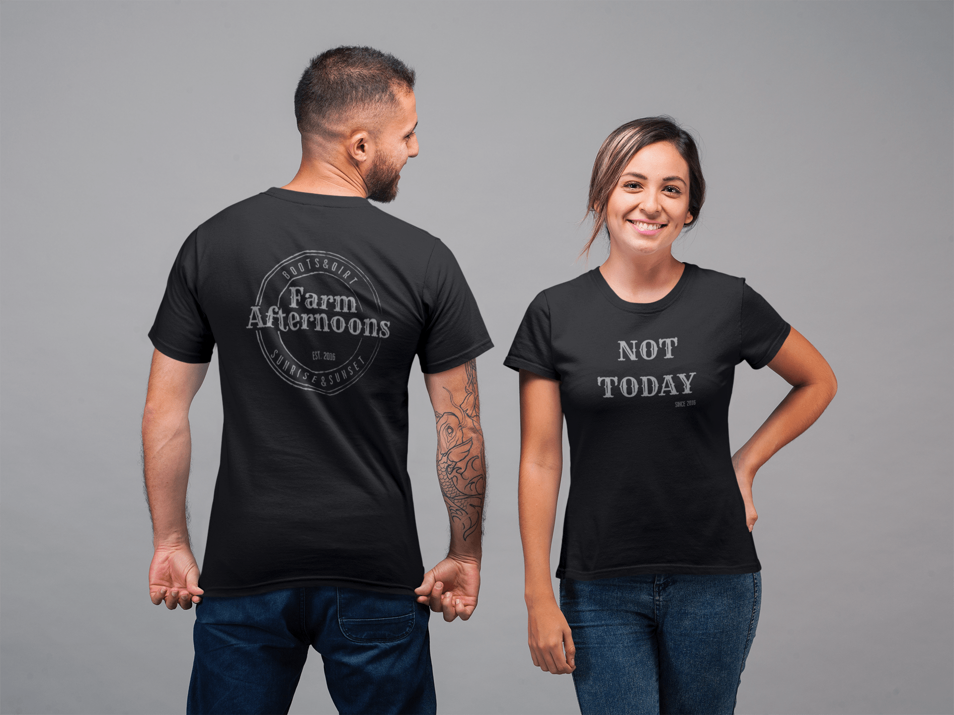 Women's Not Today T-shirt - [farm_afternoons]