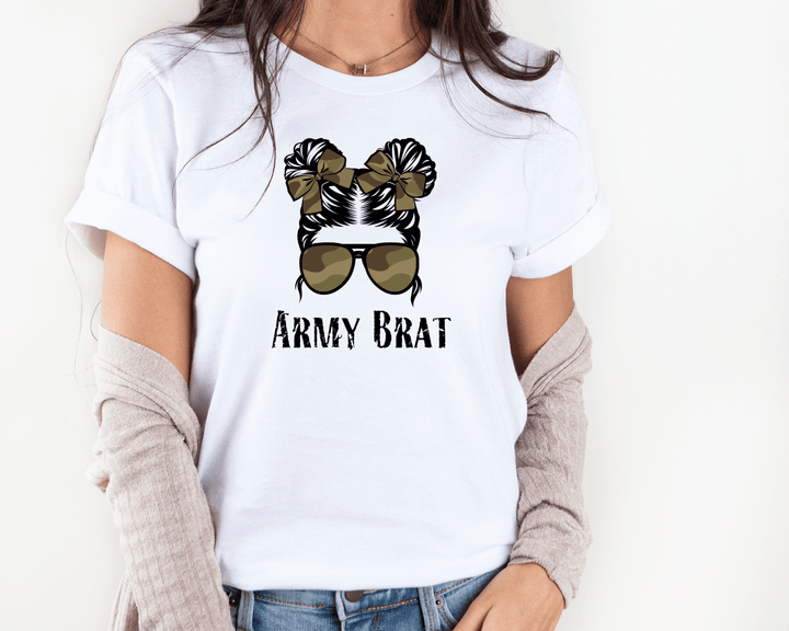 Women's Army Brat T-shirt - [farm_afternoons]