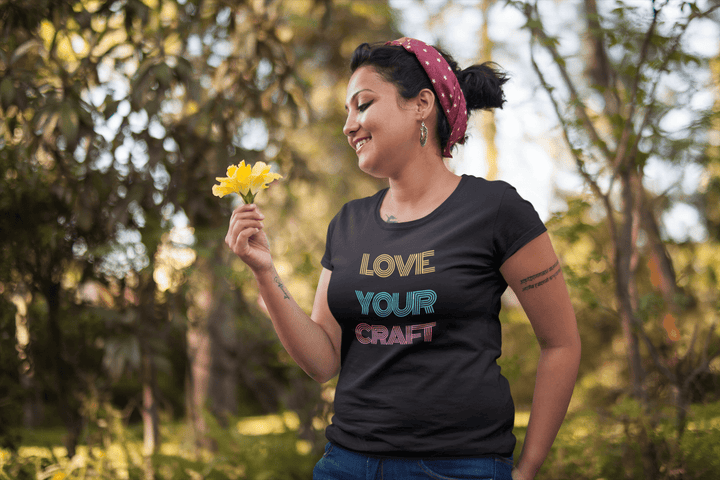 Women's Love Your Craft T-shirt - [farm_afternoons]