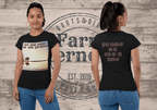 Women's On The Edge Of The World  T-shirt - [farm_afternoons]