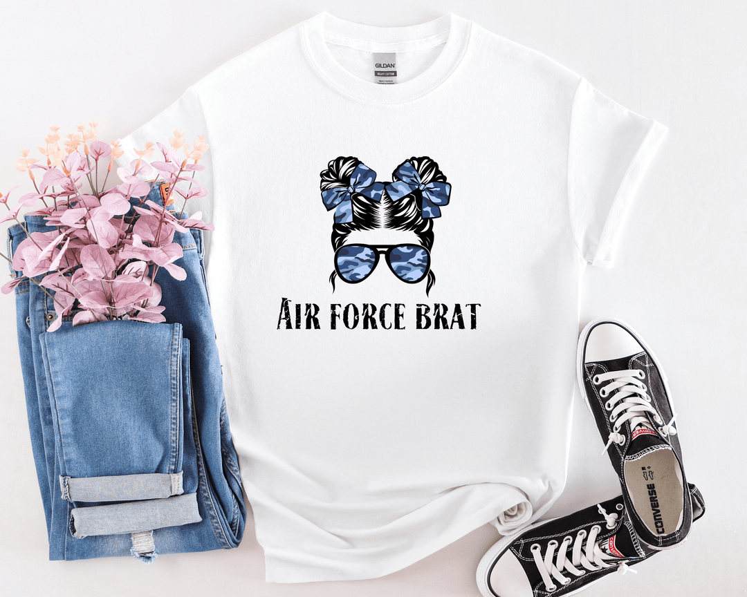 Women's Air Force Brat T-shirt - [farm_afternoons]