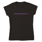 Womens Purple Merch TShirt - [farm_afternoons]