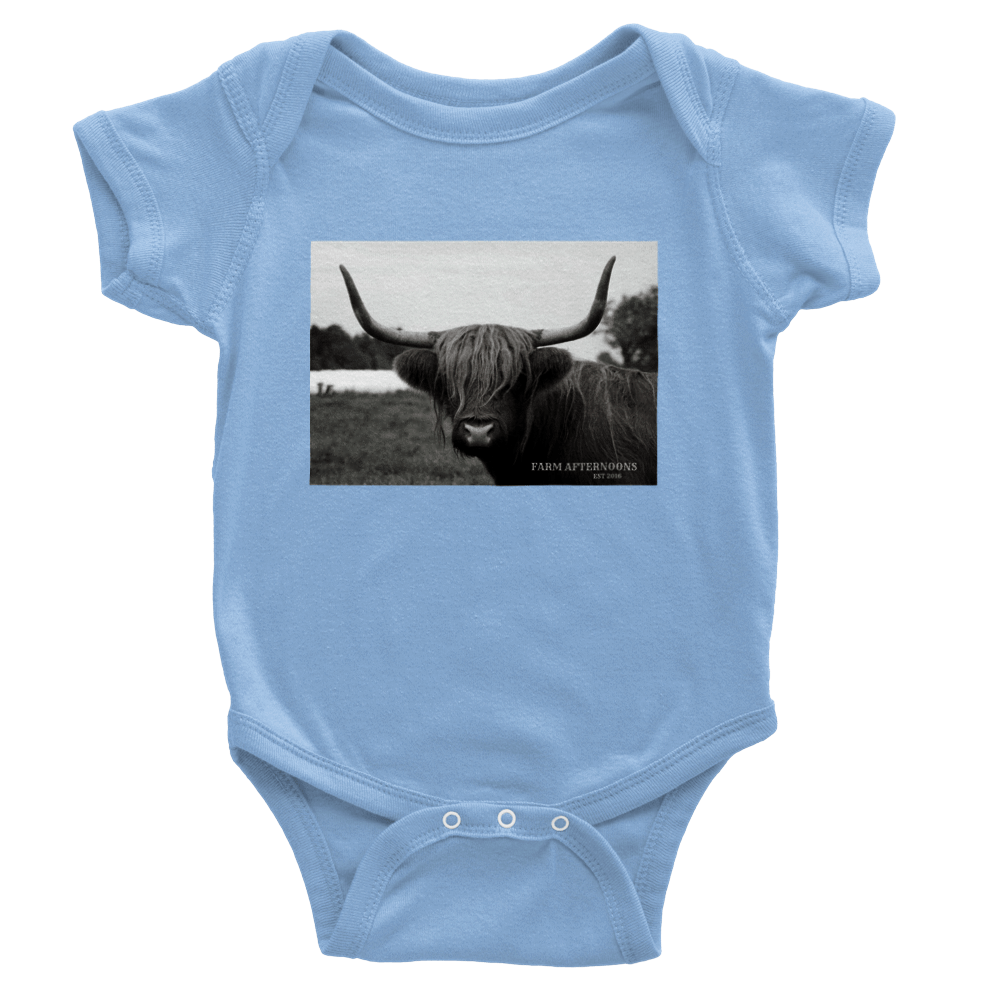 Ferdy -  Baby Short Sleeve Onesies - [farm_afternoons]