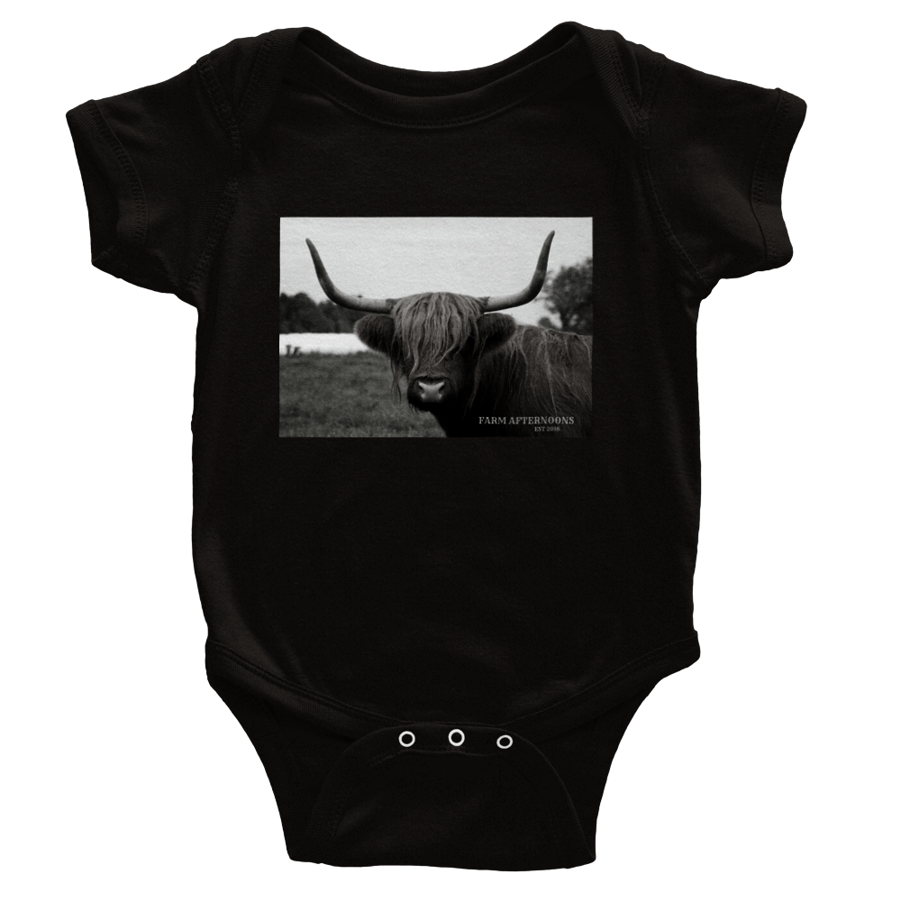 Ferdy -  Baby Short Sleeve Onesies - [farm_afternoons]