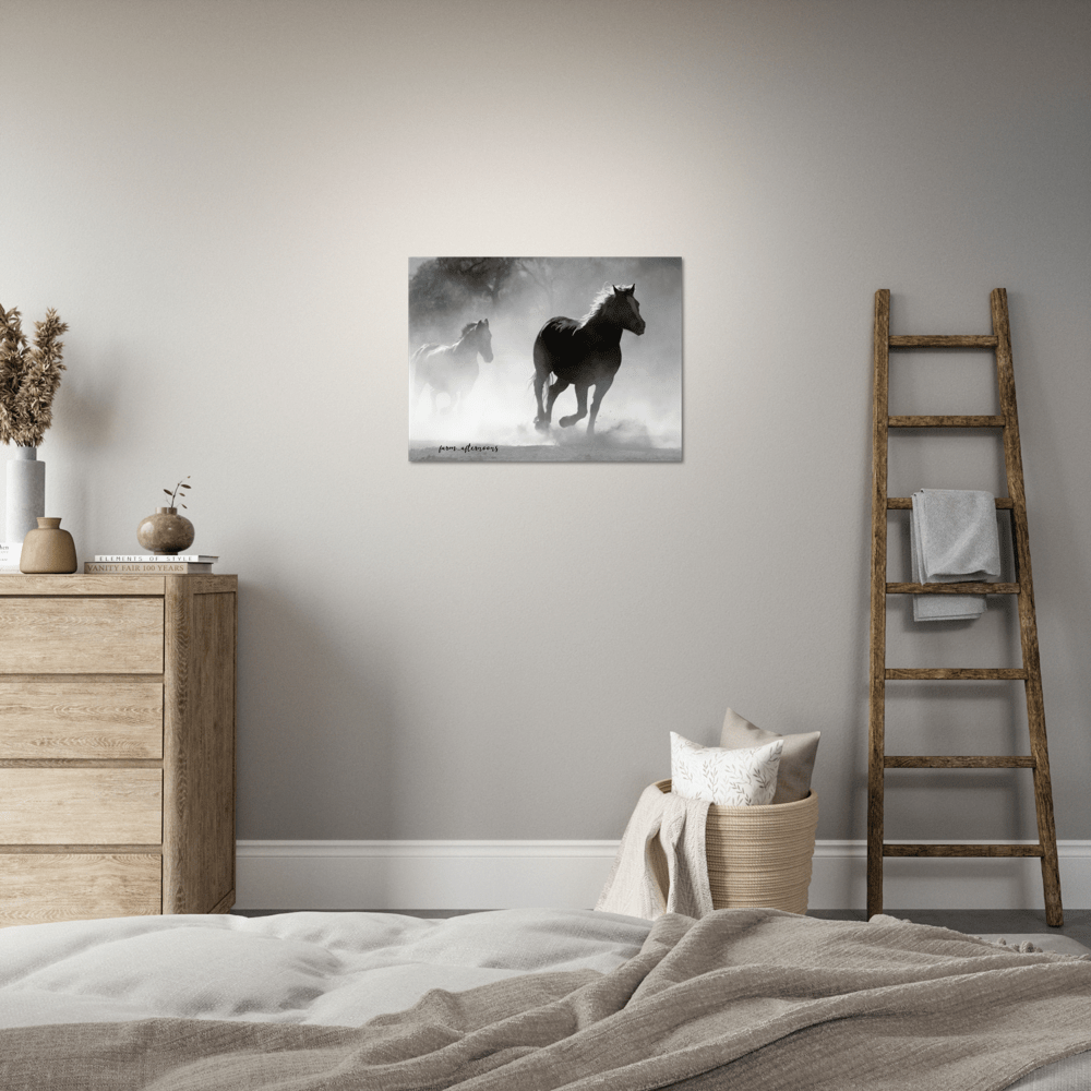 Wild Horses - Aluminum Print - [farm_afternoons]