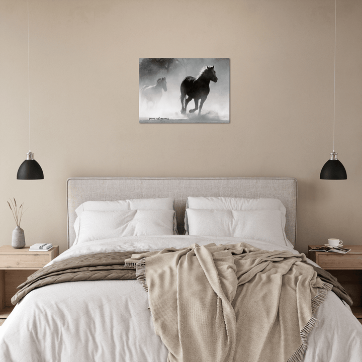 Wild Horses - Aluminum Print - [farm_afternoons]