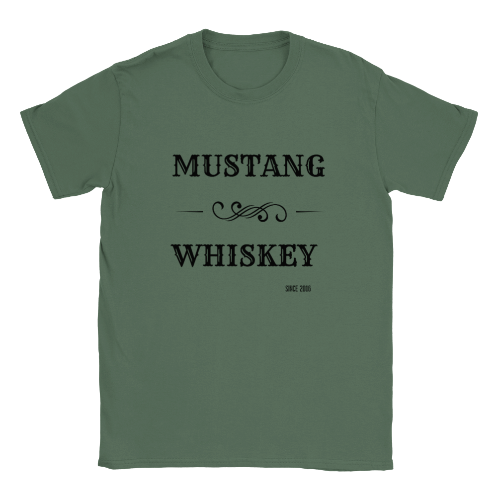 Men's Mustang Whiskey T-shirt - [farm_afternoons]