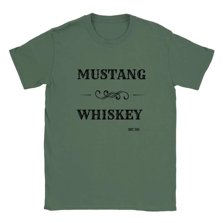 Men's Mustang Whiskey T-shirt - [farm_afternoons]