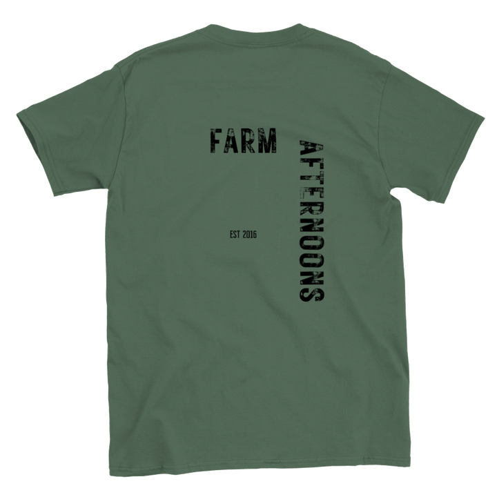 Men's Mustang Whiskey T-shirt - [farm_afternoons]