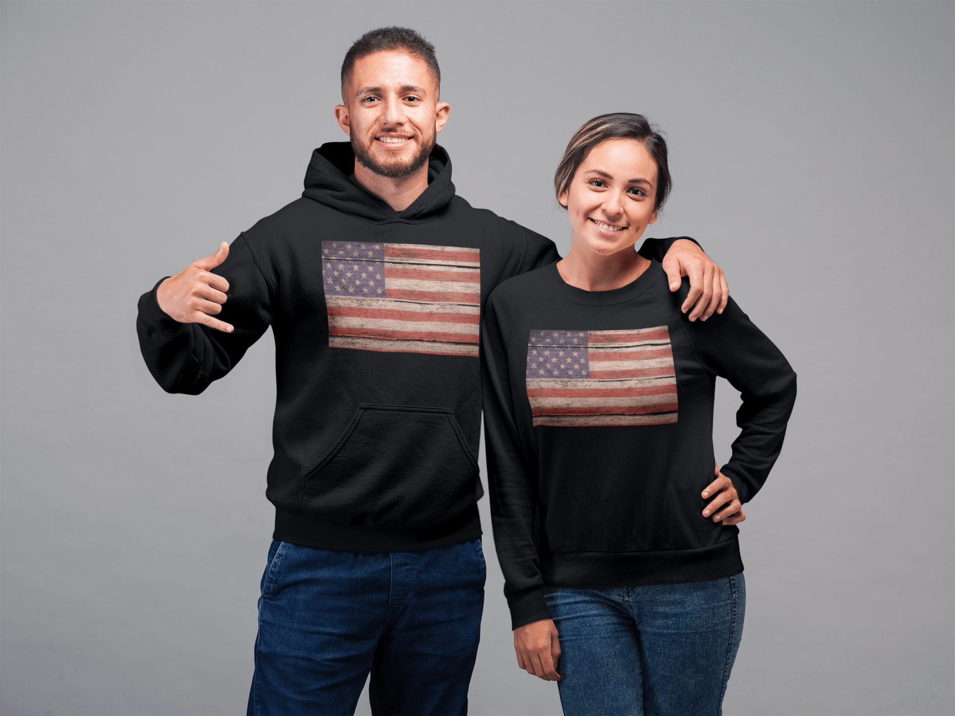Women's USA - Crewneck Sweatshirt - [farm_afternoons]