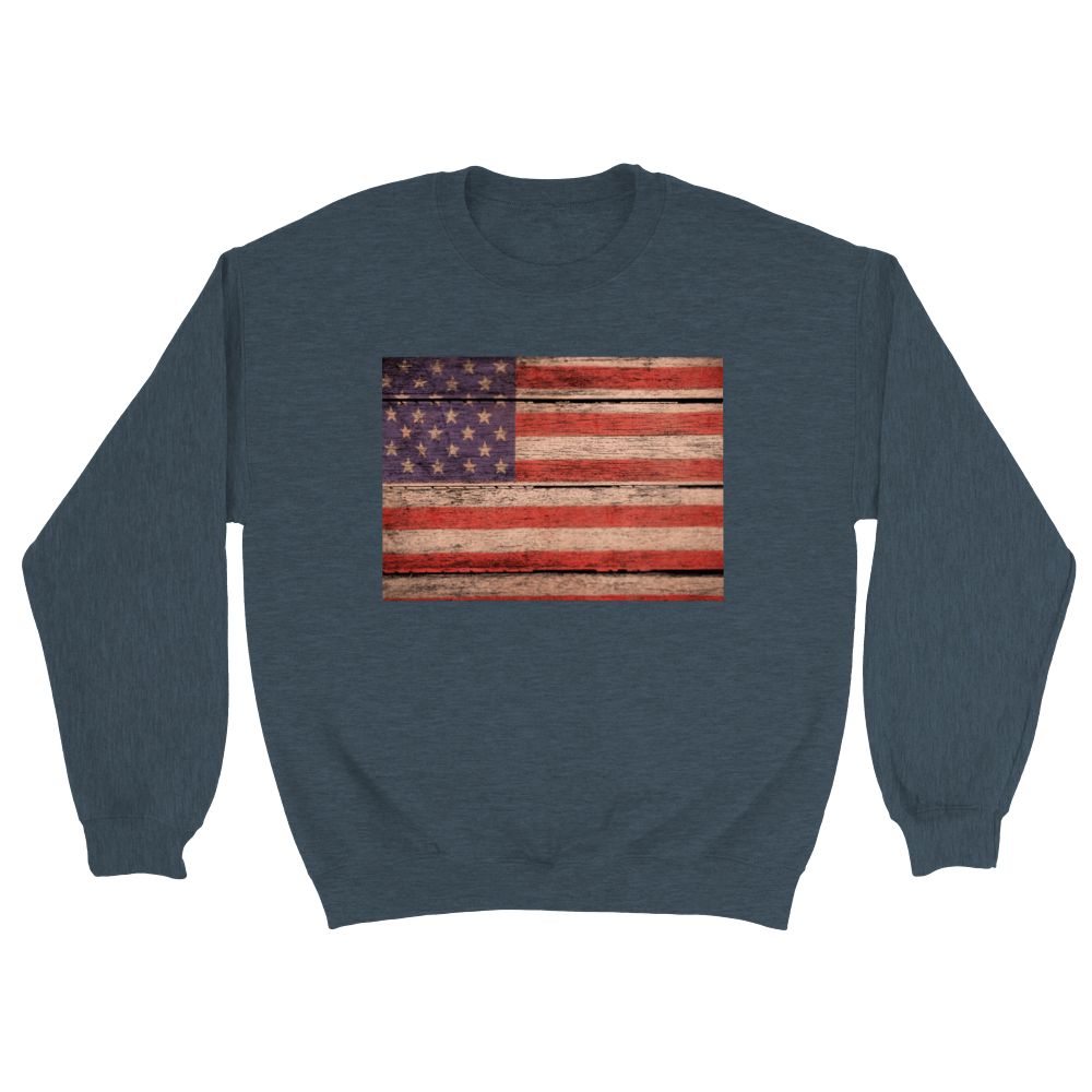 Women's USA - Crewneck Sweatshirt - [farm_afternoons]