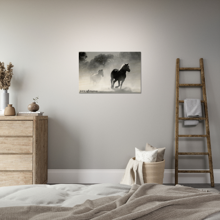 Wild Horses - Wood Prints - [farm_afternoons]