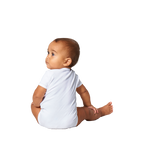 Blue Strong & Adorable - Baby Short Sleeve Onesies - [farm_afternoons]