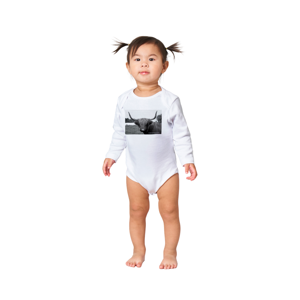 Ferdy - Baby Long Sleeve Onesies - [farm_afternoons]