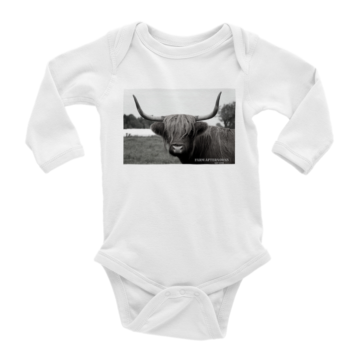 Ferdy - Baby Long Sleeve Onesies - [farm_afternoons]